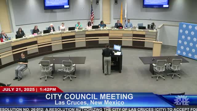 Las Cruces council approves fiscal-year adjustments, quarterly financial report and internal audit plan