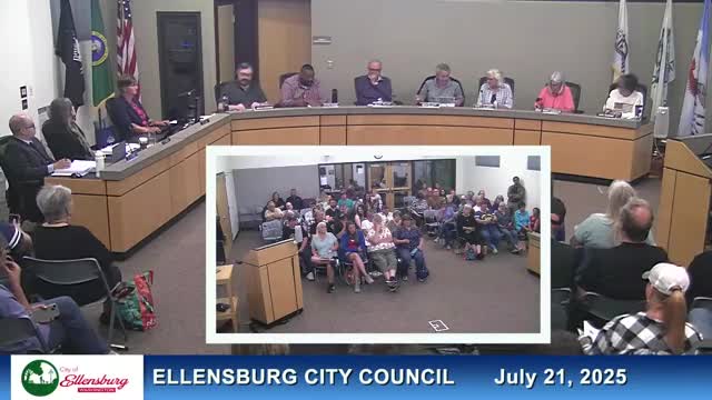 Ellensburg City Council Considers Docketing 2025 Comprehensive Plan Amendments