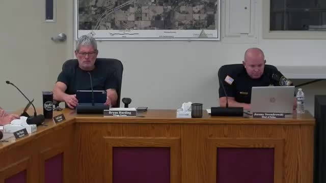 Police quarterly report flags recurring code-enforcement cases and rising squad maintenance costs