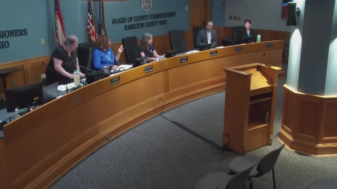 Hamilton County commissioners enter executive session to discuss property sale or acquisition