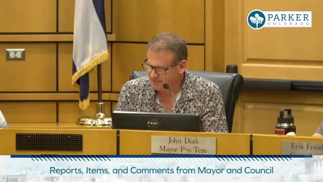 Parker Town Council Reviews Successful Annual Audit and Community Outreach Events