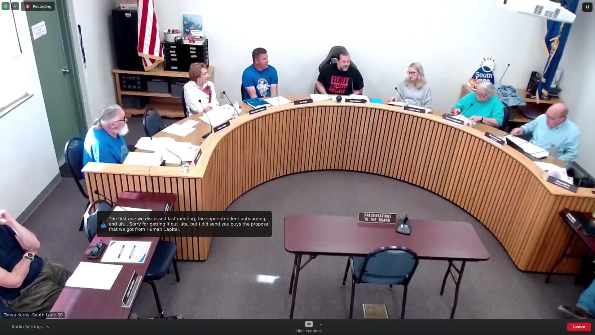 Board schedules contract ratification, approves limited onboarding package for superintendent