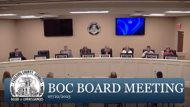 Dallas First Baptist Church Pastor Leads Invocation at Paulding Meeting