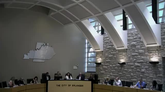 Erlanger Council Enters Executive Session to Discuss Real Property Under KRS Citation; No Public Action Announced