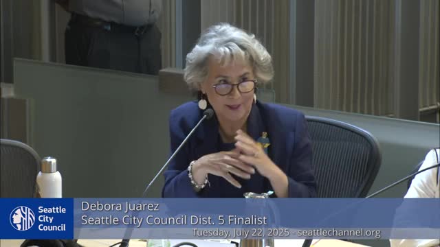Seattle City Council Candidates Outline Vision for District 5 Leadership