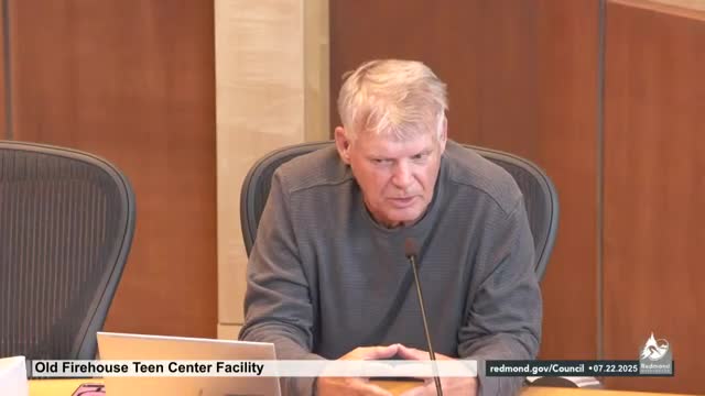 Redmond Council Discusses Renovation Costs and Future Facility Needs