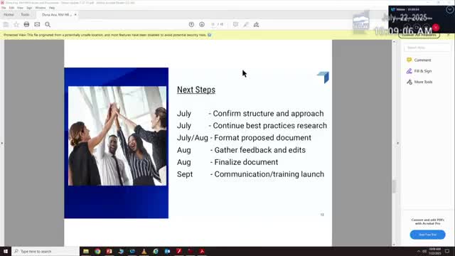 Dona Ana County Reviews Cybersecurity Framework and Future Initiatives