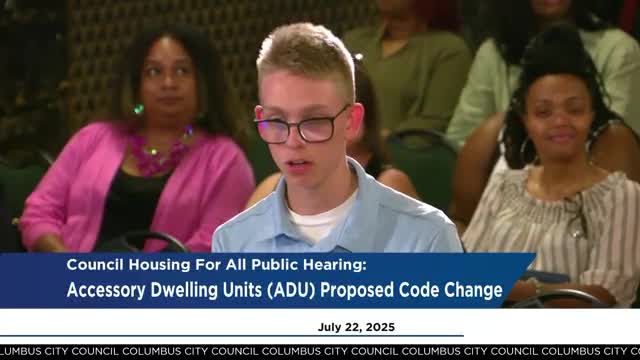 Kate Curry D'Souza Advocates for ADU Regulations to Combat Columbus Housing Crisis