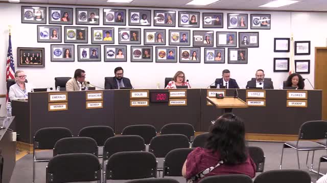 Superintendent Marcela Segura Addresses Community at Evening Event