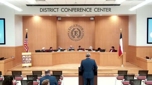 Edgewood ISD reports rise in goal-focused professional learning and lower teacher turnover; board hears rollout plans