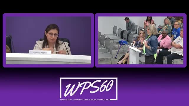 Waukegan School Board Discusses Student Support Handbook and New Committee Appointments