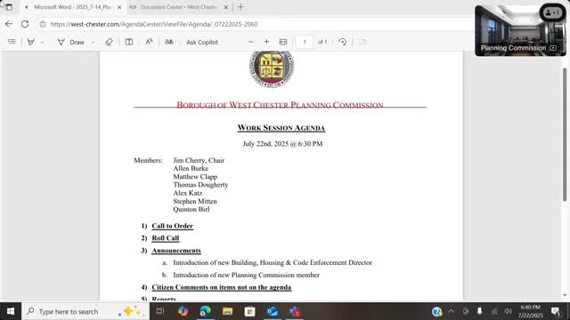 Westchester planning commission reopens debate on build-to setbacks and recreation-space rules