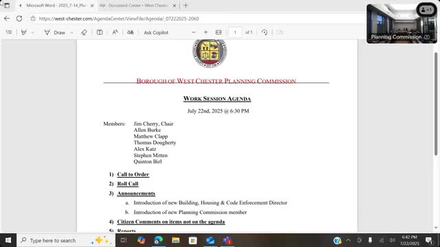 City Council Proposes Zero Foot Setback to Eliminate Parking Lots in Front of Buildings
