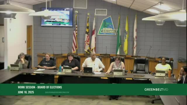 Greenbelt Council Discusses Staggered Terms and Voter Recall Procedures