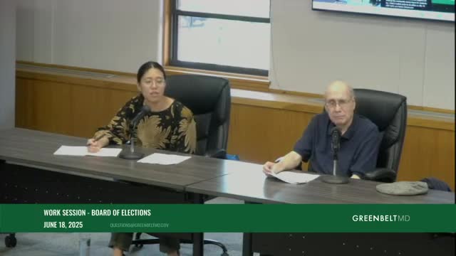 City Council Discusses Background Checks for Minor Poll Workers and Supervisors