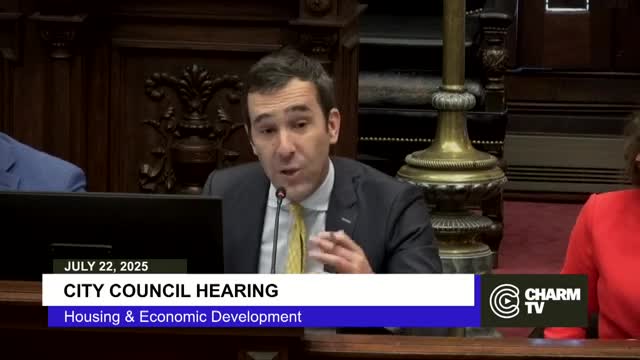 Baltimore City Council reviews catastrophic permit office failures amid community frustrations