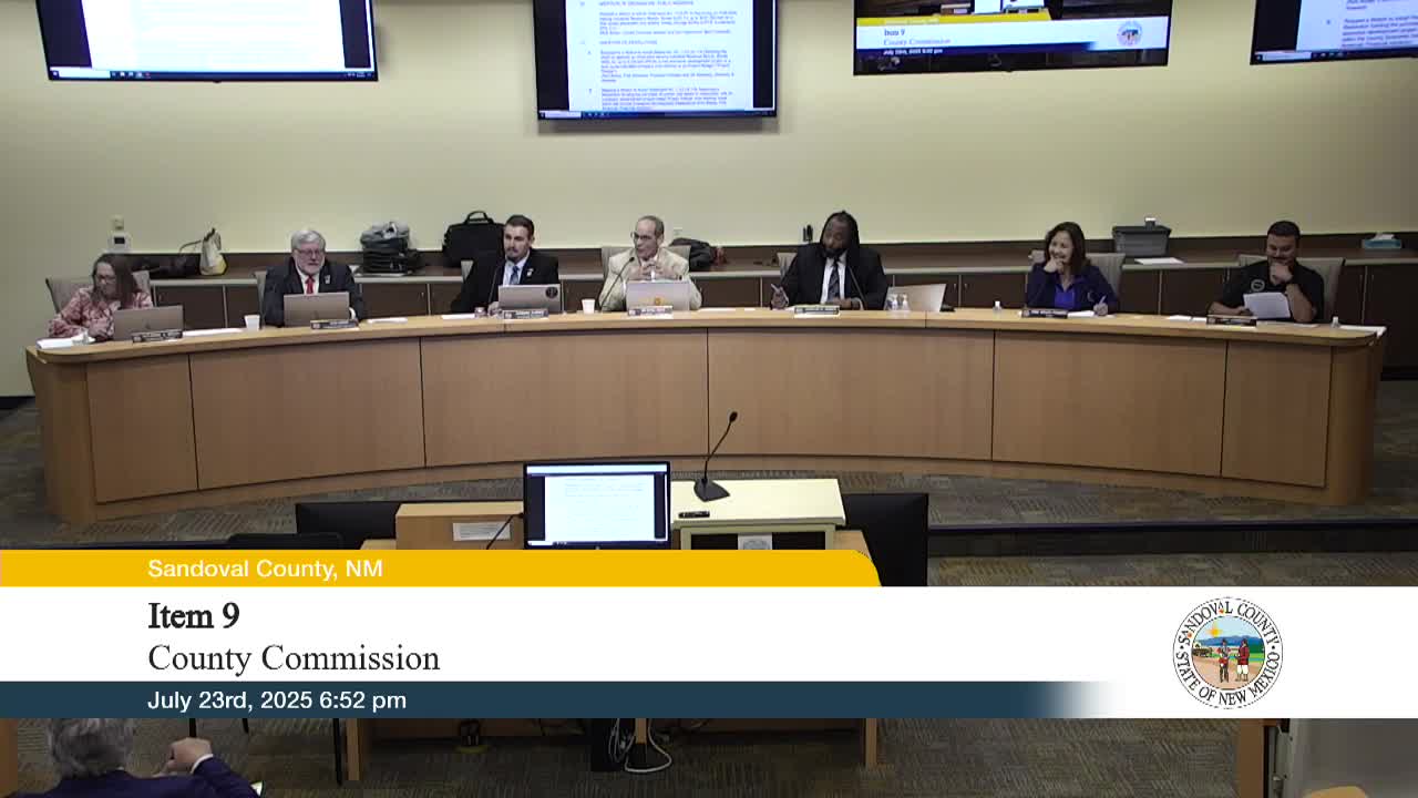 Bernalillo County Commissioners Extend County Attorney's Contract for Three Years