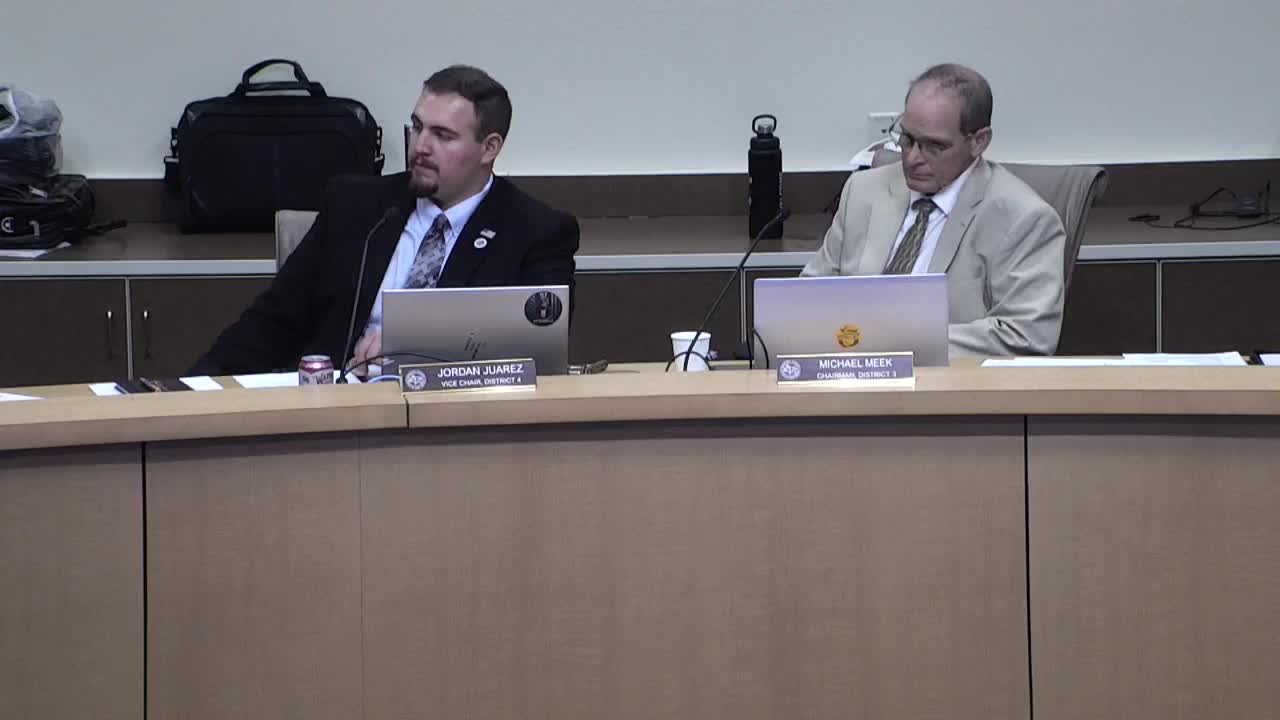 Commission Discusses E. Coli Incident at New Multi-Cultural Center and Emergency Responses