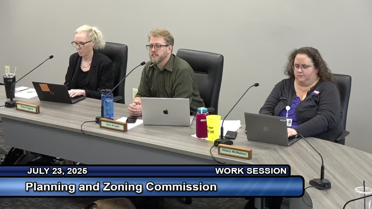 Denton Planning Commission Discusses Downtown Revitalization and Affordable Housing Initiatives