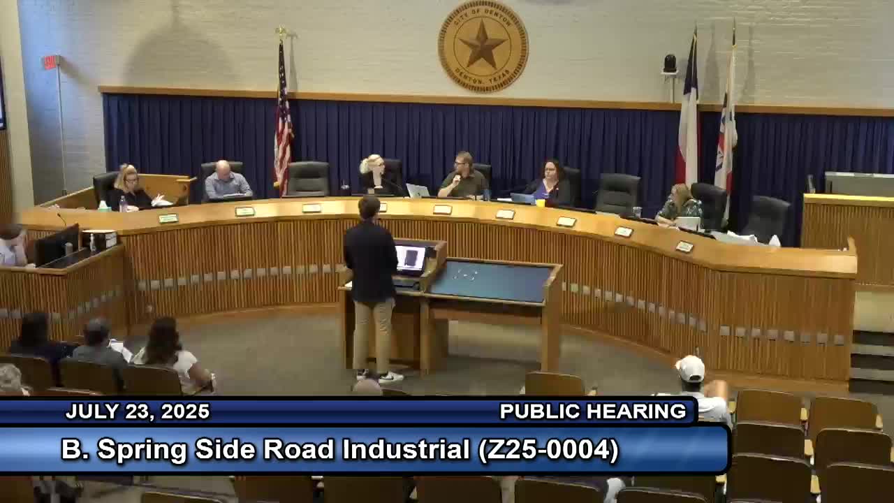 Public Hearing Addresses Land Use Concerns for Corbin Road Development