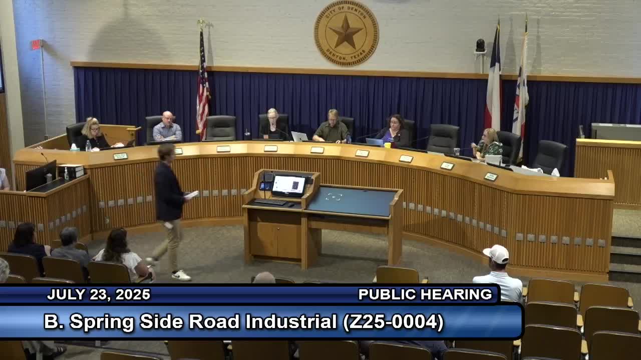 Planning Commission Clarifies 20% Rule for Property Rezoning Decisions