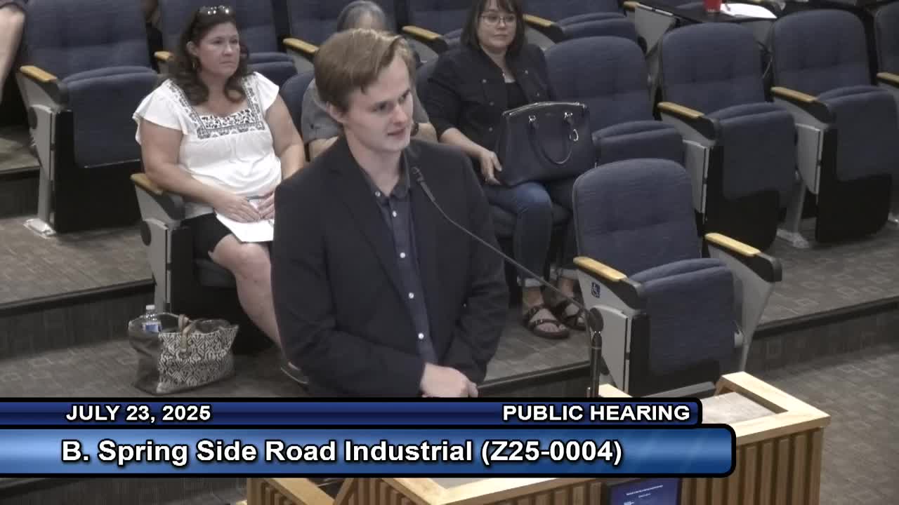 Denton Planning Commission Discusses Zoning Changes and Industrial Development Growth