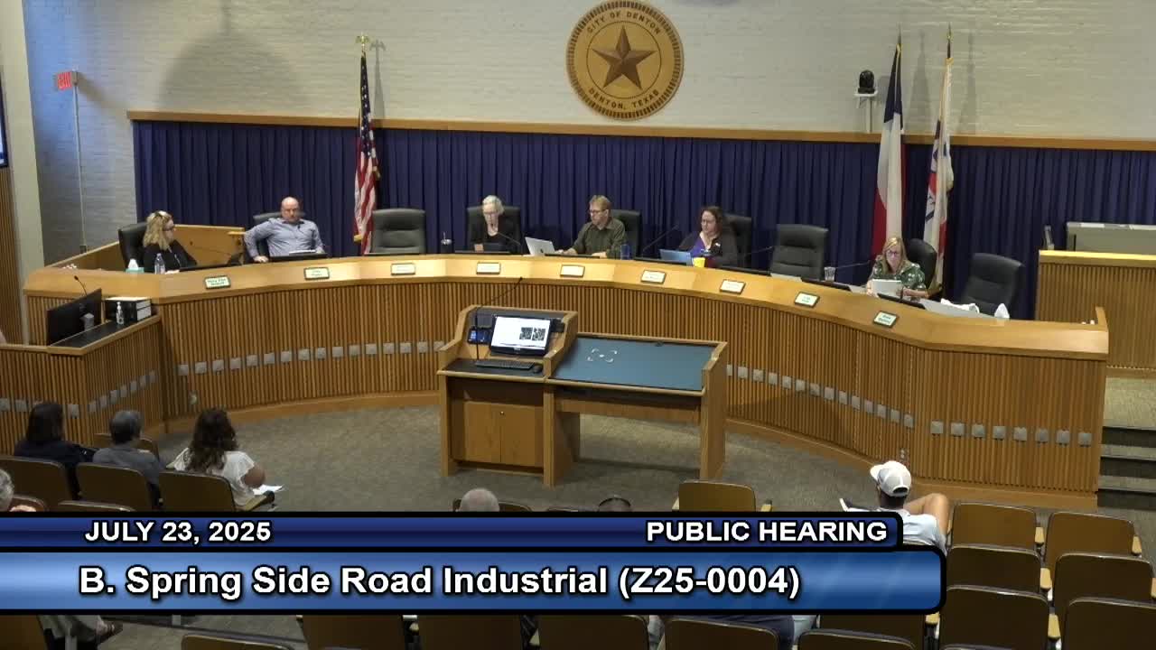 Planning Commission Approves Heavy Industrial Zoning Change Amid Community Concerns