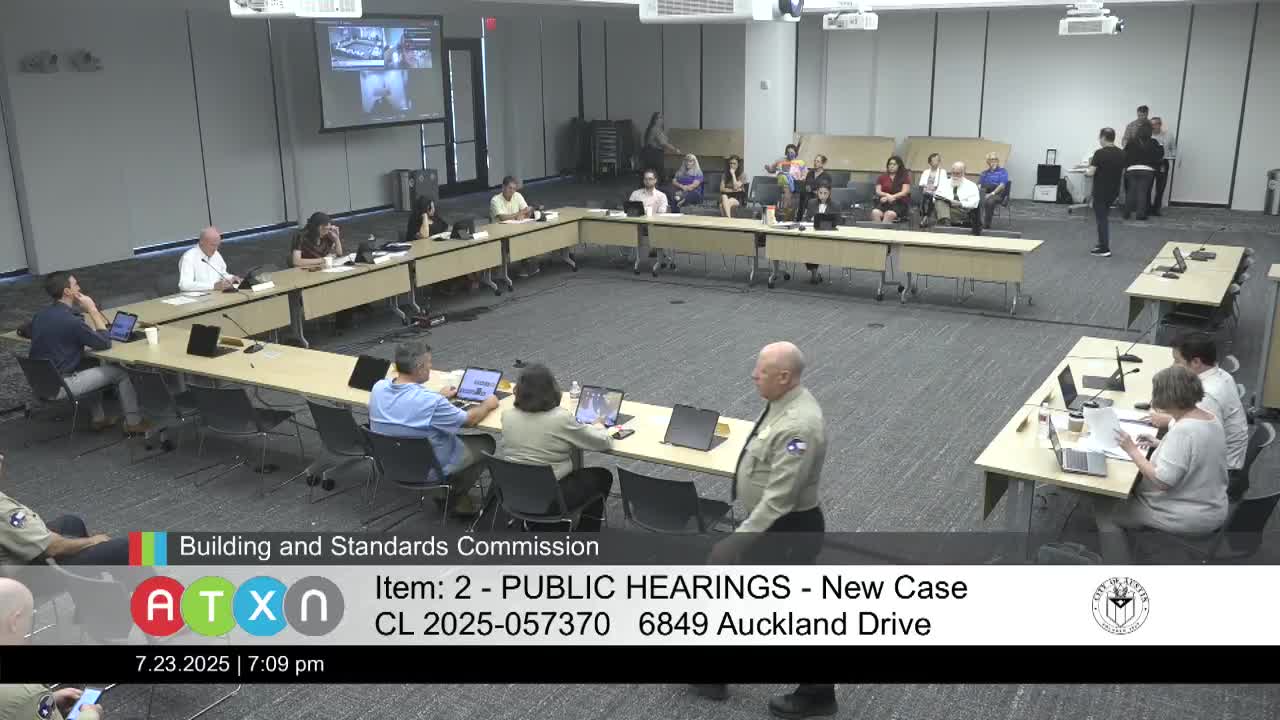 Austin Code Inspector Presents Violations at Velo Flats Multifamily Property Hearing