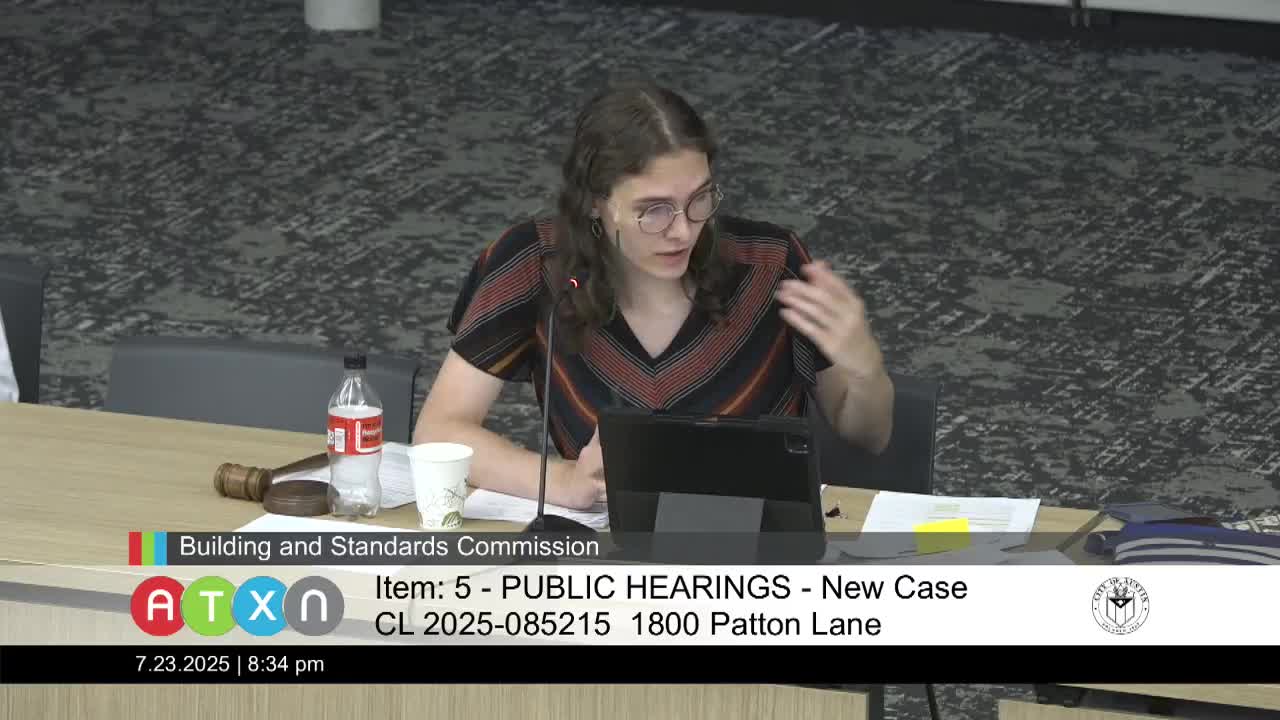 City Commissioners Vote to Impose $1000 Daily Penalty on Patton Lane Property Owner