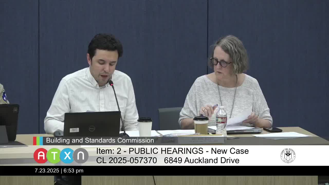City of Austin scrutinizes home repairs amid raccoon and health concerns from neighbor