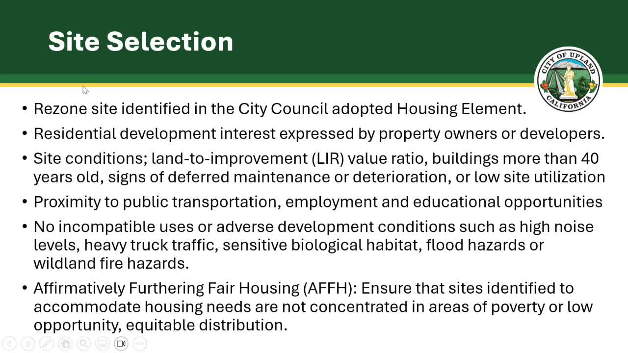 City Proposes RM 40 Zoning for New Residential Development Near Montclair Transit Center