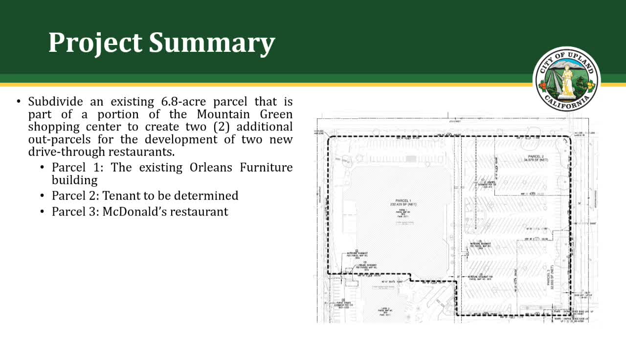 Mountain Green Shopping Center to Add McDonald's and Two New Drive-Thru Restaurants