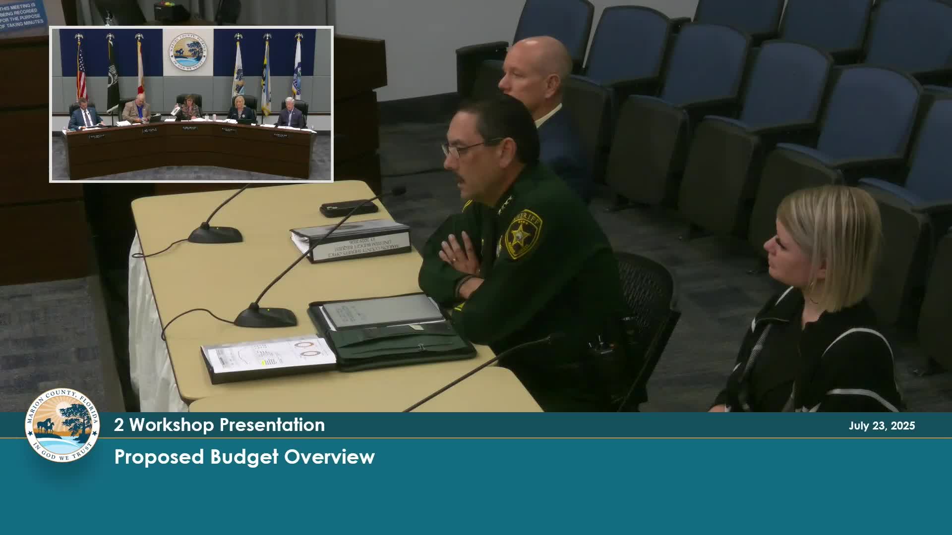 Sheriff Reduces Deputy Positions to Address Budget Constraints in Marion County