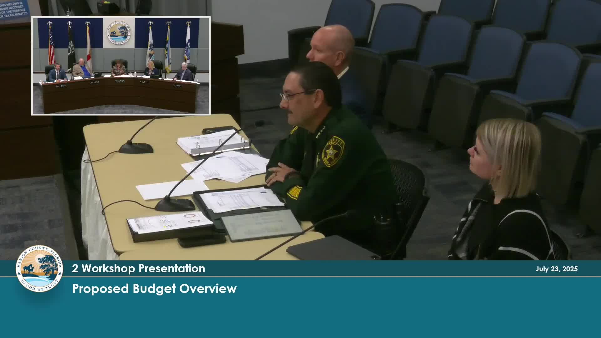 Sheriff Discusses Budget Constraints and Staffing Needs Amid Funding Challenges