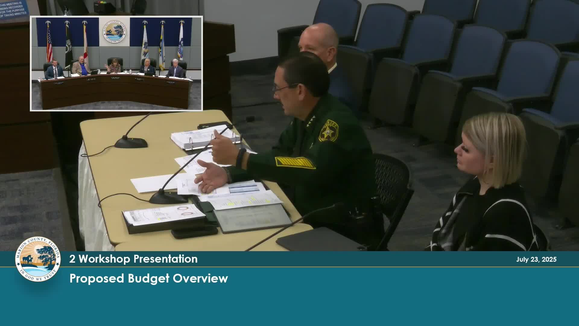 Commission Discusses Funding Cuts and Personnel Needs for Public Safety Budget