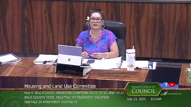 Hawaii Council Discusses Mortgage Challenges for Properties Under Litigation