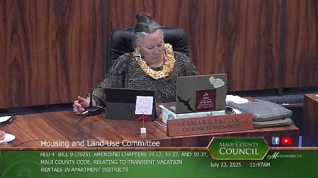 Maui County Reports 21 Percent of Housing Units as Transient Vacation Rentals