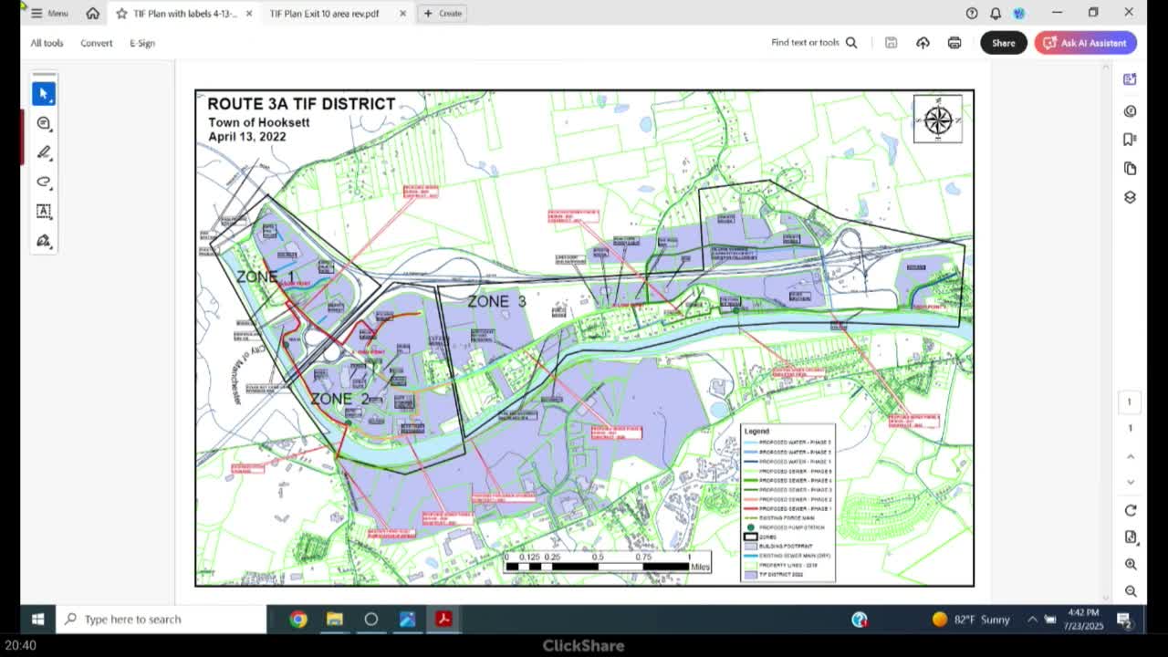 Hooksett Officials Discuss Exit 10 Infrastructure and Economic Development Plans