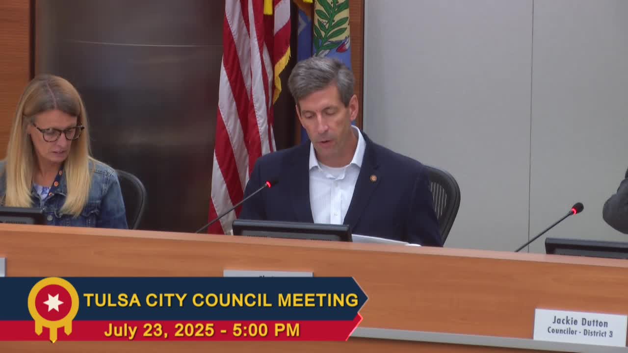 Tulsa City Council Approves Pearl District Neighborhood Economic Development Project Plan