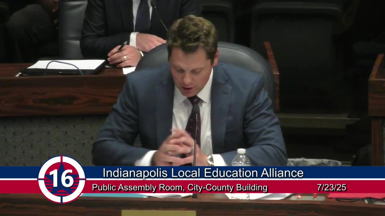 Jason O'Neil outlines Indiana school funding evolution and recent legislative impacts