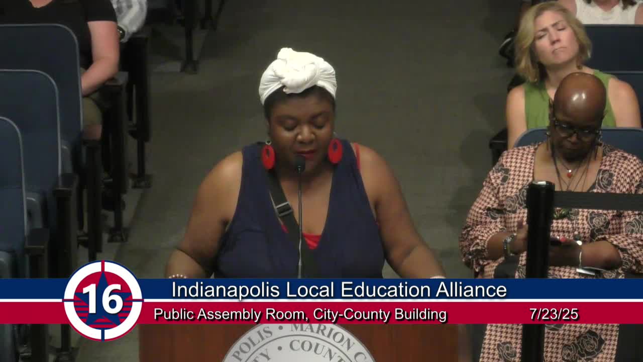 Advocate Pushes for Data Accountability in Indianapolis Education System