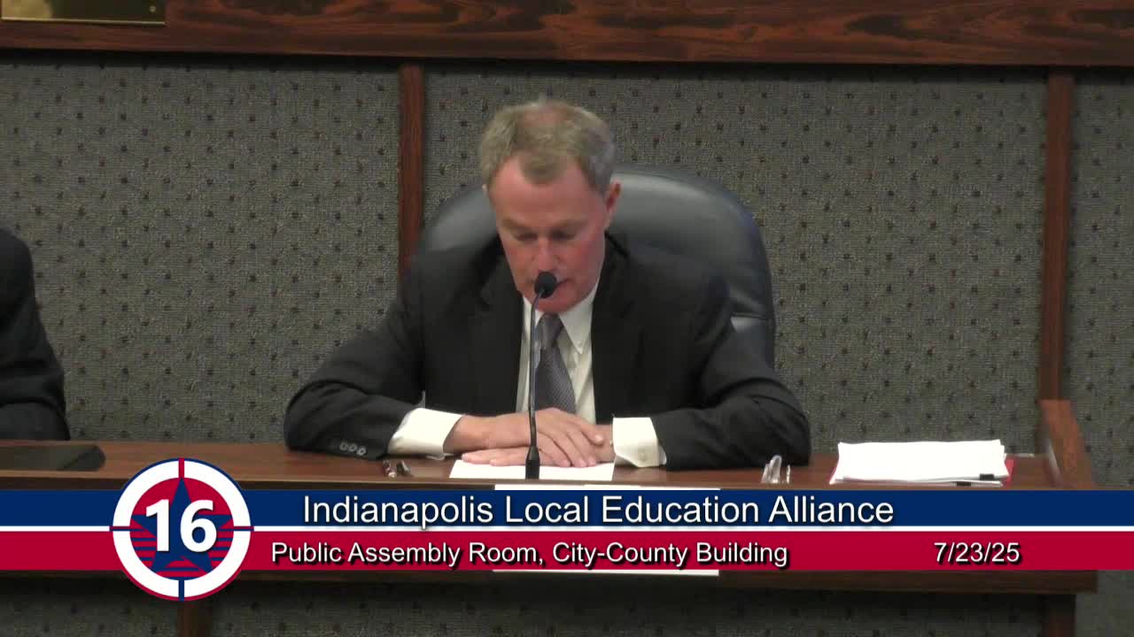 Indianapolis Education Alliance Reviews Public School Data and Responsibilities