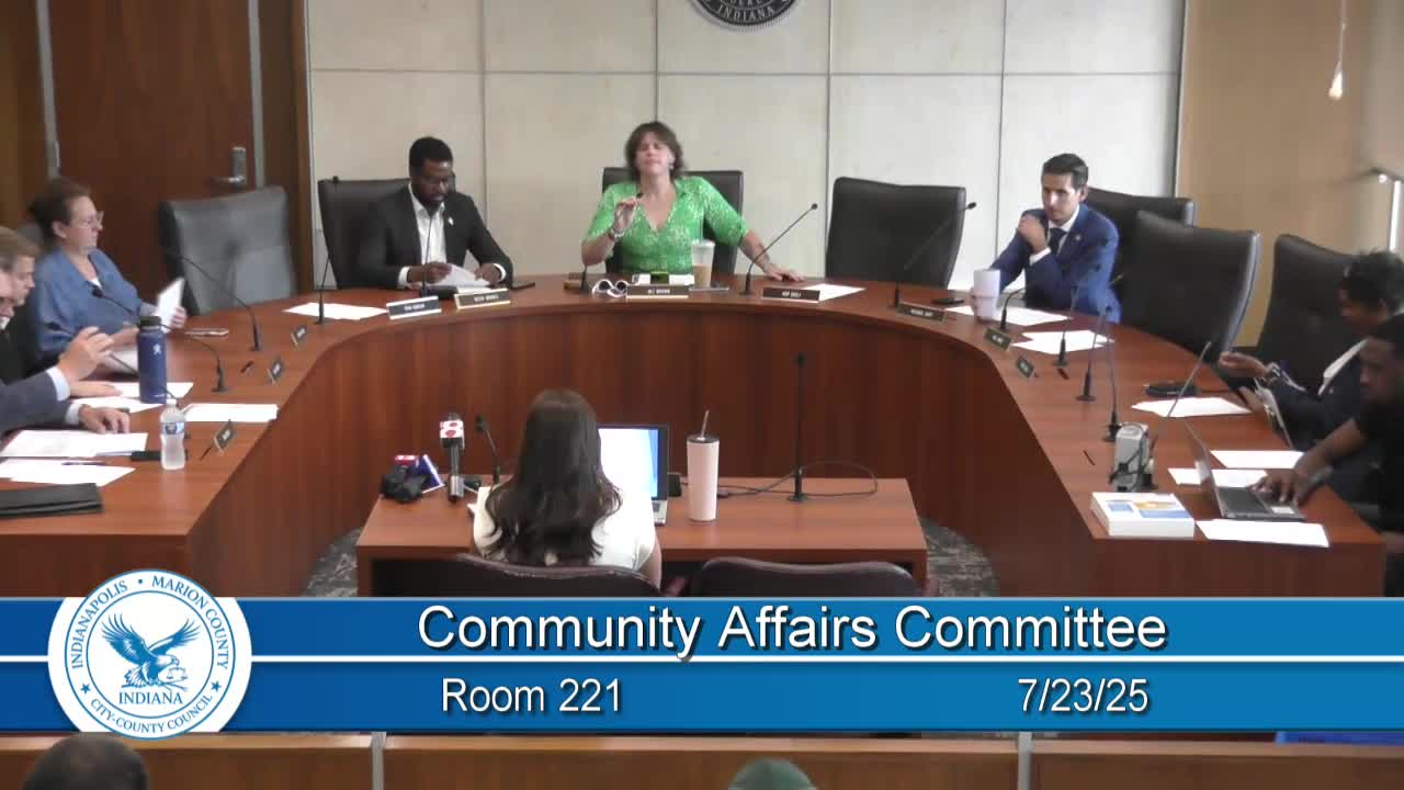 Ally Brown leads Community Affairs Committee in new initiatives