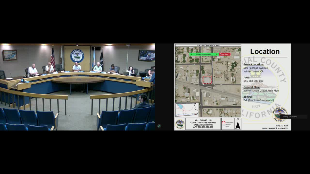 Prairie County Planning Commission Reviews Cannabis Dispensary Project Proposal