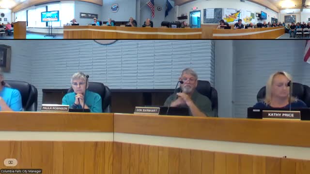 Columbia Falls fire chief announces promotions; council accepts a probationary volunteer firefighter