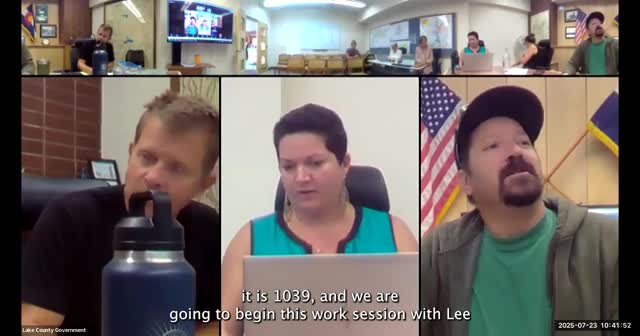 Lake County Board Discusses Local Affairs with Randy Snead and Candace Bryant