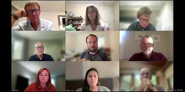 Committee divides workload into subcommittees, schedules next meeting and plans school tours