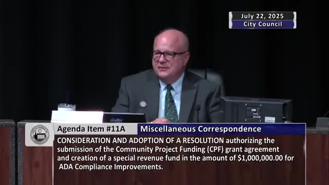 City Council Approves Amendments to Housing and Community Development Plans