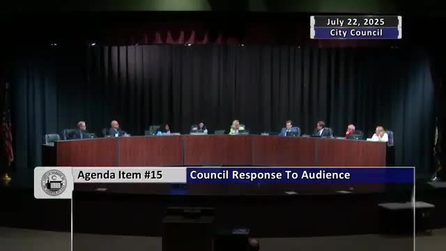 City Council Reviews Anti-Camping Ordinance and Addresses Parking Violations
