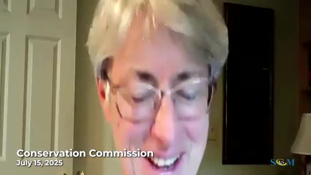 Conservation commission directs designated-agent approval for accessory building 10 feet from mapped wetlands